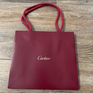 Cartier shopping bag